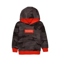 Stereo 3T: Camo Over Head Fleece Top (8-14 Years)